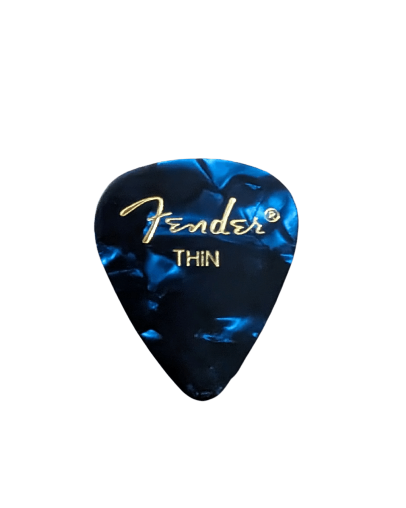 Fender Thin Pick Made of Celluloid