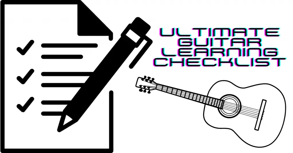 Guitar Learning Checklist