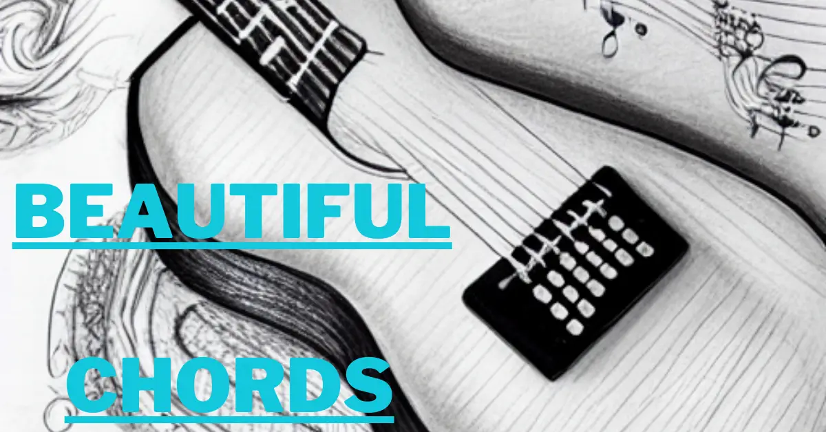 Beautiful Guitar Chords Blog Graphic