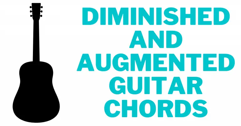 Diminished and Augmented Guitar Chords Blog Banner