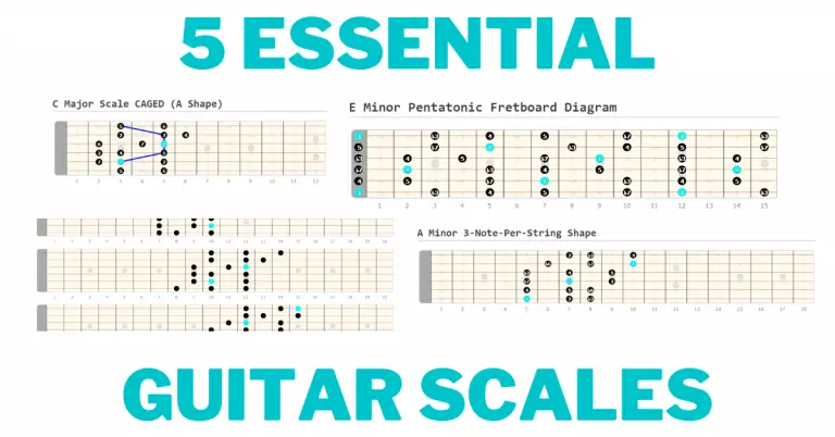 5 Essential Guitar Scales Blog Banner