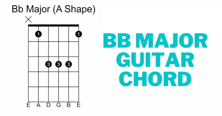 Bb Chord Guitar Lesson Blog Post Banner