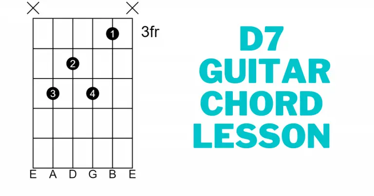 D7 Guitar Chord Lesson Blog Post Banner