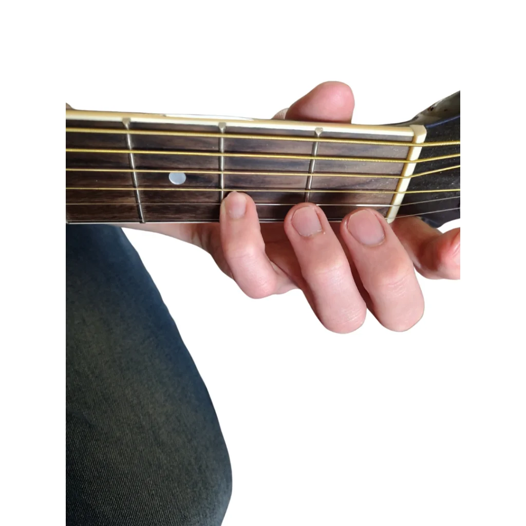 Step 1 A Chord on Guitar