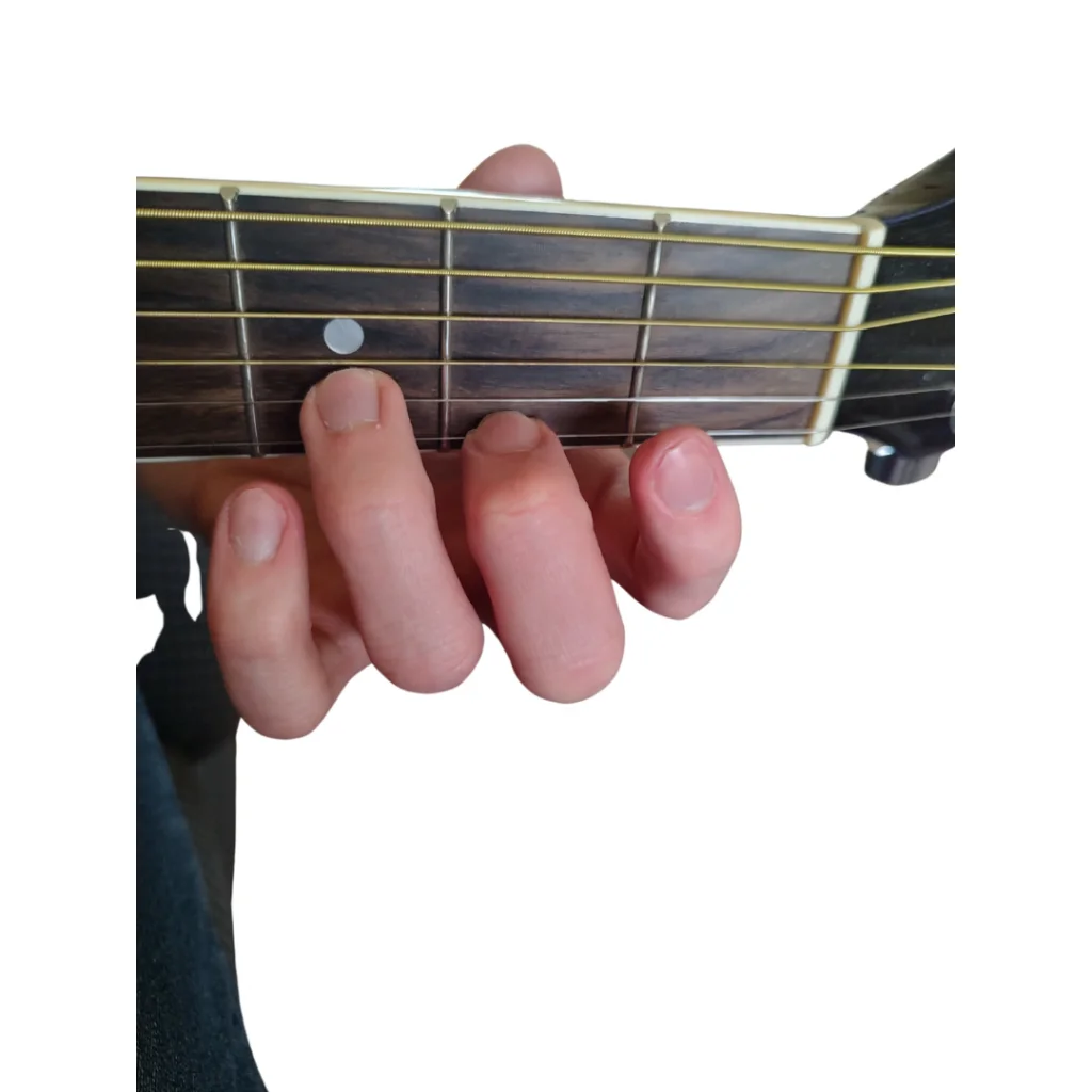 Step 2 D Chord on Guitar