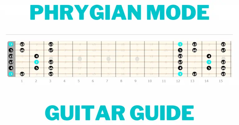 Phrygian Mode Guitar Lesson Blog Banner