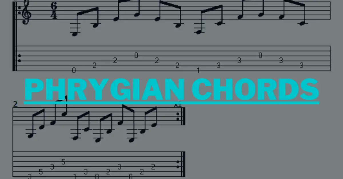 Phrygian Scale Guitar Chords - Guitarfluence