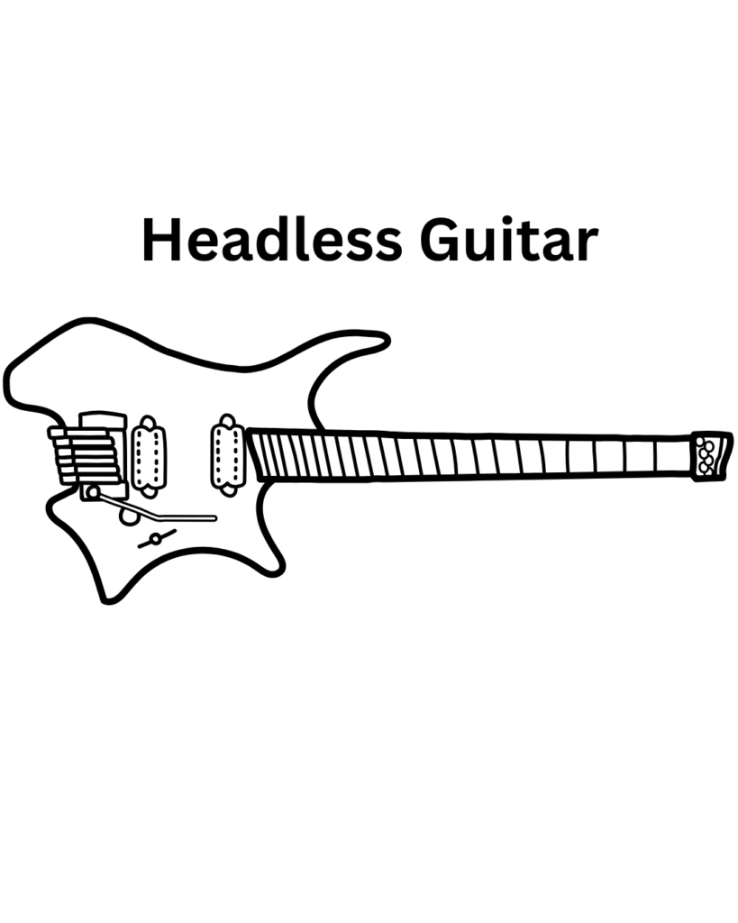 Headless guitar design